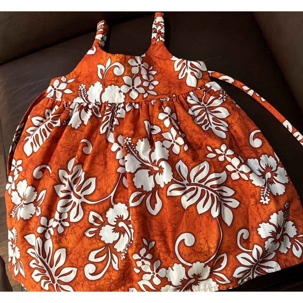 Hawaiian Toddler Dress